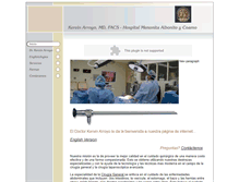 Tablet Screenshot of cirugialaparoscopicapr.com